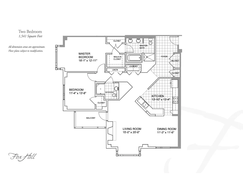 Sample Unit - 2 Bedroom