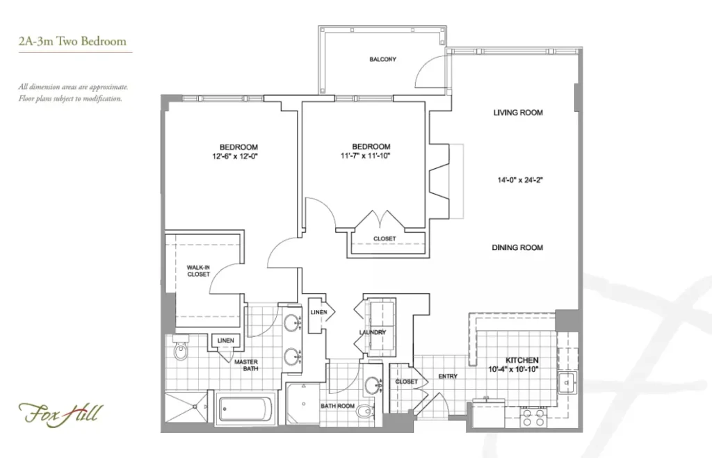 Condo 541 Floor Plan