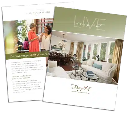 Image of the Fox Hill Lifestyle Brochure