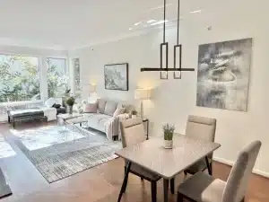 livingroom in condo 310